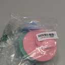 Silicone Body and Face Scrubber Set 3 Pack, BEAUTAIL Shower Bath Scrubber, Gentle Exfoliating Brush for Women Men Baby Sensitive Skin, More Hygienic Than Traditional Loofah, Long Lasting, Pink+Green