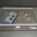 Magnetic Chalkboard Felt Bulletin Board Combination, 32"x24" Large Blackboard & Felt Cork Board Combo, Self-Adhesive Push Pins Vision Board for Home, School and Office