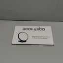 BOOMIBOO 1X/10X Magnifying Handheld Mirror Double Sided, Foldable Travel Makeup Mirror, Adjustable Rotation Pedestal Hand/Hanging/Desk Vanity Mirror-Clear