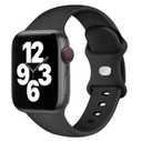 2 x 6 Pack Sport Bands Compatible with Apple Watch Band 38mm 40mm 41mm 42mm 44mm 45mm 49mm 46mm,Silicone Waterproof Strap Compatible with iWatch Apple Watch Series 10 9 Ultra 8 7 6 5 4 3 2 1 SE Women Men