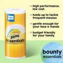 Bounty Essentials Select-A-Size Paper Towels, White, 2 Triple Rolls = 6 Regular Rolls 