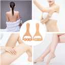 DOITOOL Wooden Foot Massager Roller Handheld Acupoint Massage Tool for Neck Shoulder Back Relief Portable Natural Wood 5.90X3.14X1.18 Inches