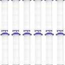 12 Pieces Hydro Jet Shower Head Filter, High Pressure Handheld Vortex Turbo Fan Shower Heads Filter (3.7''x0.98'')