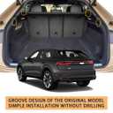 AQAE® Cargo Cover Compatible with 2025 2026 BMW X3 Trunk Cover Retractable Rear Trunk Security Cover X3 Accessories Shielding Shade Privacy Screen Cover X3 Cargo Cover