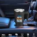 2 x Sursip 40 oz Insulated Tumbler with Handle and Straw-Stainless Steel Vacuum Insulated Mug,Gifts for Women Men Him Her,Iced Tea or Coffee,Drinks Cold up to 24 Hours,Fit Car Holder(Black)