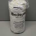 Bedsure GentleSoft White Throw Blanket for Couch - Cozy Blanket for Women, Cute Fleece Throw for Girls, Christmas Birthday Gifts for Women Men Teen, Room Home Boho Decor, Off White, 50x60 Inches