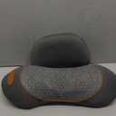 Neck Massager Pillow with Heat, 3-in-1 Shiatsu & Cervical Traction for Pain Relief, Ergonomic Shoulder Massager and Posture Corrector for Men & Women, Corded ElectricDark Gray