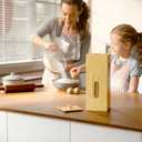 Parchment Paper Sheets Dispenser - Parchment Sheet Storage Container 12x16 Inches, Parchment Paper Holder for Kitchen Baking Supplies, Paper Not Included