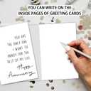 Funny Anniversary Card for Spouse, Hilarious Romantic Greeting to Husband Wife, Witty Wedding Gift for Boyfriend Girlfriend