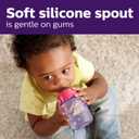 Philips AVENT My Easy Sippy Cup with Soft Spout and Spill-Proof Design, Pink/Purple, 9oz, SCF553/23 (Pack of 2)