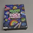 Dan&Darci Kids Rock Painting Kit - Glow in The Dark - Gifts Arts & Crafts for Boys and Girls Ages 6-12 - Craft Activities Kits - Creative Art Toys for 6, 7, 8, 9, 10, 11 & 12 Year Old Kid