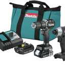 Makita CX205RB 18V LXT Lithium-Ion Sub-Compact Brushless Cordless 2-Pc. Combo Kit (2.0Ah)