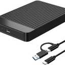 Tianken 120GB Ultra Slim Portable External Hard Drive USB 3.1 Type C HDD Storage for PC, Mac, Laptop, PS4, Xbox one