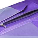 Server Books for Waitress - 5x9 Waiter Book Server Wallet with Zipper Pocket, Cute Waitress Book&Waitstaff Organizer with Money Pocket Fit Server Apron (Purple)