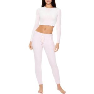 Forever 21 Women's Fuzzy Sweater-Knit Joggers (Medium)