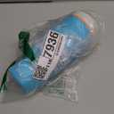 Owala SmoothSip Slider Insulated Stainless Steel Coffee Tumbler, Reusable Iced Coffee Cup, Hot Coffee Travel Mug, BPA Free 20 oz, Grey/Blue (Beachy Breeze)