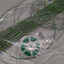 TOCCYARD 4 Pack Plant Support Tomato Cages for Garden, 24 Inches Tomato Cages and Supports with Adjustable Rings for Garden Pots, Plant Stakes Tomato Trellis Rings for Climbing Plants