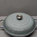 Le Creuset Enameled Cast Iron Signature Braiser, 3.5 qt., Sea Salt