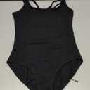 Daydance Toddler Kids Girls Camisole Leotards for Ballet, Double Breast Dance Bodysuit (13 Years)