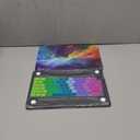 Mektron for 2025 M4 MacBook Air 13.6 Inch A3240 Case Fits 2023 A2681 M2 2024 A3113 M3 Chip with Liquid Retina Display Touch ID, Printed Plastic Hard Shell Cover for MacBook Air 13.6", Rainbow Cosmic