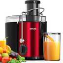 SIFENE Centrifugal Juicer Machine, Compact Juice Extractor With 3 Inch Wide Mouth, 800W Peak Power Motor, 3 Speed Control For Fruit And Vegetable, Easy To Clean Stainless Steel Filter