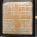Colingmill Full Size Baseball Base Plate Display Case Baseball Base Holder Display Case Cabinet Shadowbox with 98% UV Protection and Locking Door