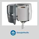 Universal Centerpull Paper Towel and Wiper Dispenser by GP PRO (Georgia-Pacific), Black, 54050, 10.25 W x 10.75 D x 12.625 H, 1 Dispenser