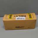 Rely+ 3 Arm Baby Candelabra Black Matte 8 Inch Taper Candle Holders Gothic Decorations Candlesticks Holder Home Decor Wedding Parties Centerpiece for Dining Table