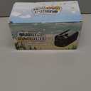 Bubble Machine, Automatic 18000+ Per Minute Big Bubbles Blower Maker for Kids Toddlers with 2 Speeds,6 Wands,Operated by Plugin or Batteries for Outdoor/Indoor Birthday Parties,Wedding (Black)