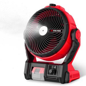 11.5" Cordless Misting Fan 800CFM for Milwaukee M18, Tool Only