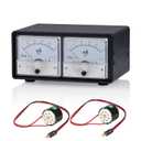 Nobsound 8-Pin Dual Bias Current Probes Tester Meter for EL34 KT88 6L6 6V6 6550 Vacuum Tube Amp Amplifier (2*Meter + 2*CT1-C, Cathode Current PRO Version)