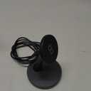 Magnetic Wireless Charger Stand 15W Fast Mag-Safe Charger for iPhone 17/17 pro/ 17 Air/ 17 pro max 16/15/14/13/12 Series Magnet Wireless Charging Station/Pad with Sleep-Friendly Light for AirPods (Black)