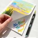 JusArt Acrylic Brush Markers, 96 Colors Brush Tip Acrylic Marker Set, 48 Dual-Tip Water Based No Bleed Markers with Automatic Ink Control for Wood, Rock, Fabric, Canvas, Glass, Eggs & DIY Crafts