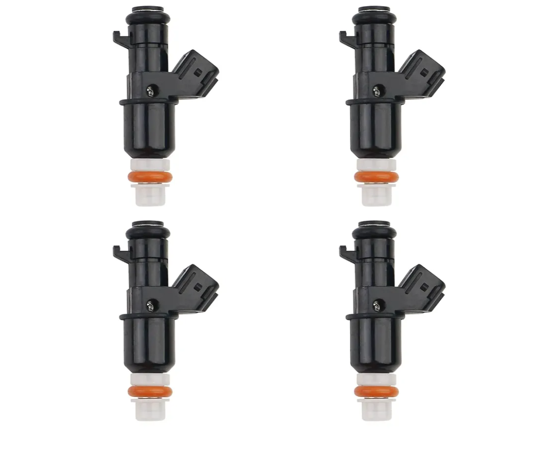 4PCS Fuel Injectors Compatible with Honda 2012-2015 Civic 1.8L, 2016-2020 HR-V 1.8L Replaces 16450-R2E-L01