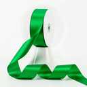 MEEDEE Satin Ribbon - Emerald Green, 1-1/2 Inch, Double Faced, 50 Yards for Christmas, Crafts, Weddings, Flowers, Holidays