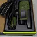 Jugbow Dog Shock Collar - 4500FT Dog Training Collar with Remote, IPX8 Waterproof Electric Dog Collar with 4 Training Modes, Security Lock, Rechargeable eCollar for 10-120lbs Small Medium Large Dogs (Green 1 Pack)