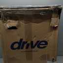 Drive Medical TR39E-SV Lightweight Folding Transport Wheelchair with Swing-Away Footrest, Silver (1 Count (Pack of 1))