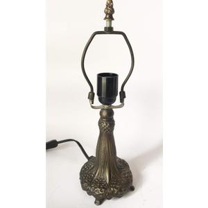 HUIMEIJU HMJ8033 Metal Base with Diameter 8 inch Table lamp Glass lampshade