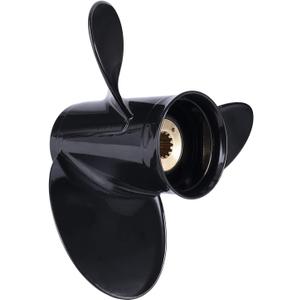 YOUNG MARINE OEM Grade Aluminum Outboard Propeller for MERCURY Engines with 3-1/4" Gearcase 30/35/40/45/50/55/60/70HP (13 Spline Tooth)