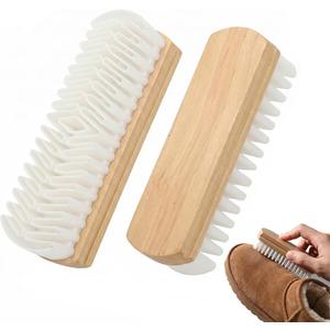 Suede Brush and Eraser, Suede Brush for Uggs Shoes, Boot, Nubuck, Suede Shoe Cleaner Cleaning Bursh(2 pcs)
