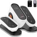 HJDFGSS Under Desk Elliptical Machine, Electric Ellipse Leg Exerciser While Sitting for Seniors Adults, Leg Ercise Pro, Leg Exerciser While Sitting, Home Use Seated Ellipse Leg Exerciser