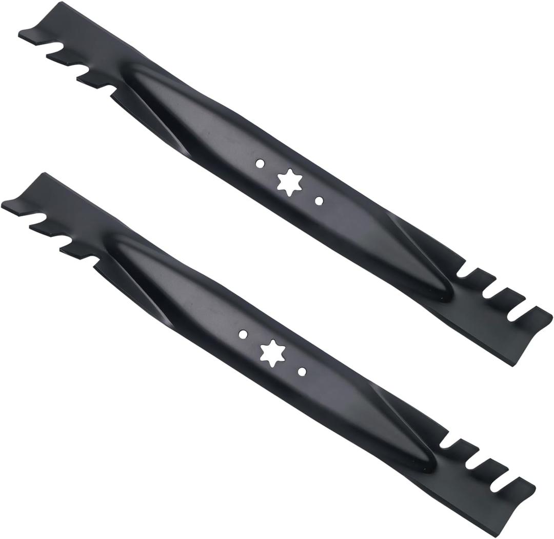 KEDAKEJI Gator Mulching Blades 942-0616A 42 Inch for Cub Cadet, MTD,Troy Bilt, Craftsman Replaces OEM no. 942-0616 742-0616A 742-0616 742-04126 742-0616 XT1 XT2 ZT1 T110 Troy-Bilt Pony Bronco