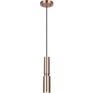 CANARM Mia 1-Light Pendant, Gold Finish with Adjustable Cord, Uses 35W Bulb, Modern Lighting for Dining Room, Kitchen or Entryway