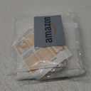 Upgraded Reinforced Cat Screen Door Fits Door Size 30''x 80'', Heavy Duty Pets Proof Screen Mesh with Zipper, Prevent Dogs Cats Running Out from Home (White)