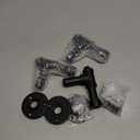 3 Pack Industrial Iron Pipe Robe and Towel Hooks Wall Mounted Home Decor, Bathroom Hardware Rustic Vintage Style Heavy Duty Farmhouse DIY Coat Hook for Wall Hanging