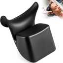 Chunful Shampoo Bowl Neck Rest Silicone Hair Washing Tray Support for Sink Comfortable Salon Shampoo Bowl Neck Cushion Rest Pillow for Home Salon, Beauty Salons, Barbershop, Spa, 8.66 x 6.69 inches
