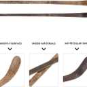 Angoily Bamboo Matcha Spoon 7 Inch Eco-Friendly Chashaku Stirring Spoon for Japanese Tea Ceremony Household Use Wooden Tea Scoop