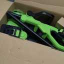 12-inch 20V Cordless String Trimmer with Charger, 2 X 2.0Ah Battery Powered Grass Mover with Auto Line Feed, 2 in 1 Lawn Edger with 8 Pcs Grass Cutter Spool Line and 2 Spool Cap, Green