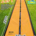 22ft Slip Water and Slide for Kids Adults, Extra Long Backyard Water Slide for Kids Ages 5-8 8-12 with Pool and 2 Inflatable Bodyboards, Summer Outdoor Games Water Toys