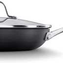 Calphalon Classic 10-Inch Omelette Fry Pan with Cover, Black